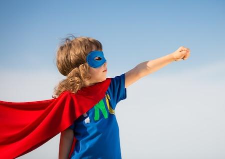 childrens tooth extraction miami | superhero kid