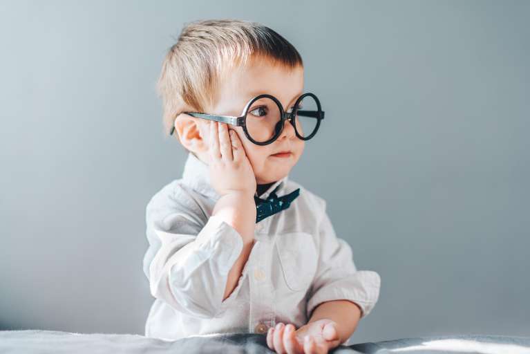 childrens dentist miami | child with glasses